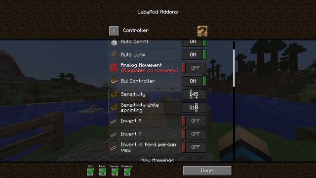 MINECRAFT mit CONTROLLER | LABYMOD 3.3.0 смотреть онлайн