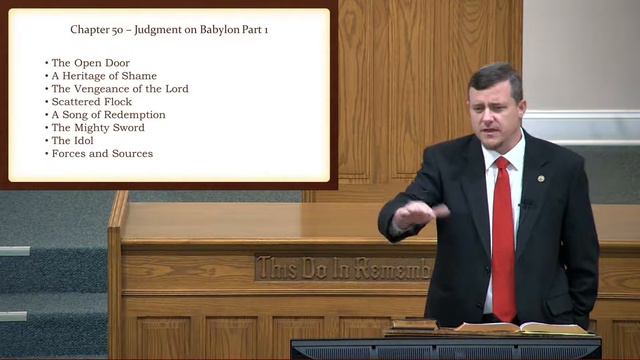 05/22/2022 AM Jeremiah Chapter 50 Part 1 смотреть онлайн