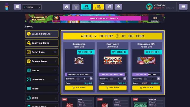 ROLLERCOIN итог 6го сезона и миниивента, мои достижения в игре за 6 месяцев игры смотреть онлайн
