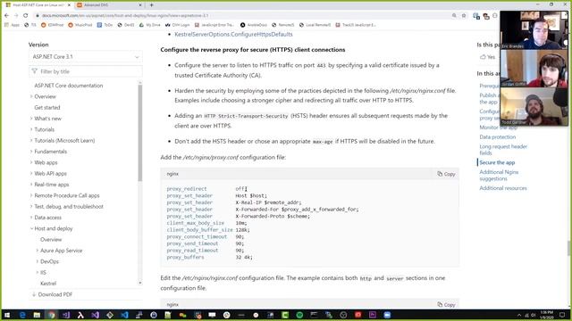 Episode 8: Configuring NGINX with Ansible to Support ASP.NET Core смотреть онлайн