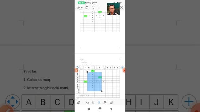 WPS Office dasturida Krossvord tayyorlash смотреть онлайн
