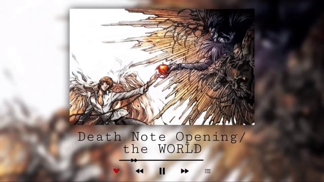 Death Note Opening Song | the WORLD - Nightmare | 1 Hour Chill смотреть онлайн