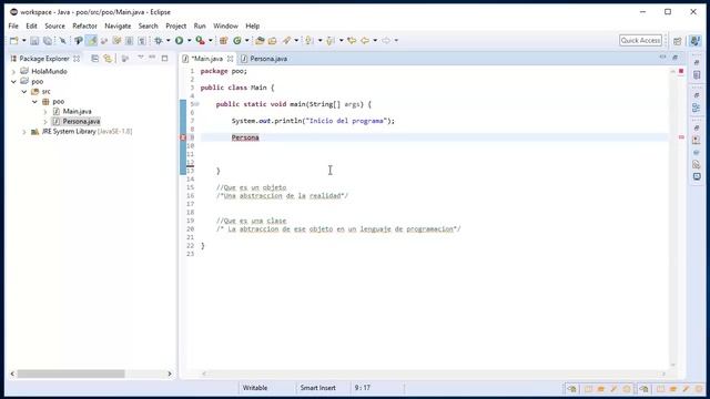 Java desde cero con Eclipse [Parte 2] (Programacion Orientada a Objetos) смотреть онлайн