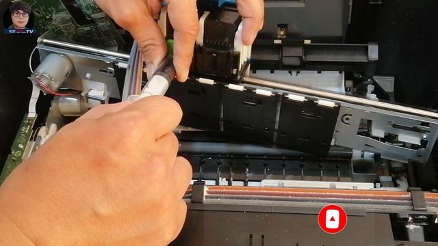 HP INK TANK WIRELESS 415 PRINTER BAD PRINT OUT FIX | HOW TO REMOVE AIR BUBBLES OUT OF THE INK SYSTE смотреть онлайн
