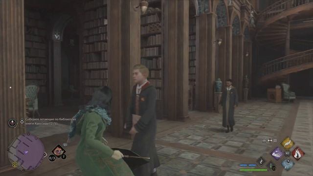 HOGWARTS LEGACY - #15 ЛЕТАЮЩИЕ КНИГИ И РАЗГАДКА ТАЙНЫ КАРТИНЫ смотреть онлайн