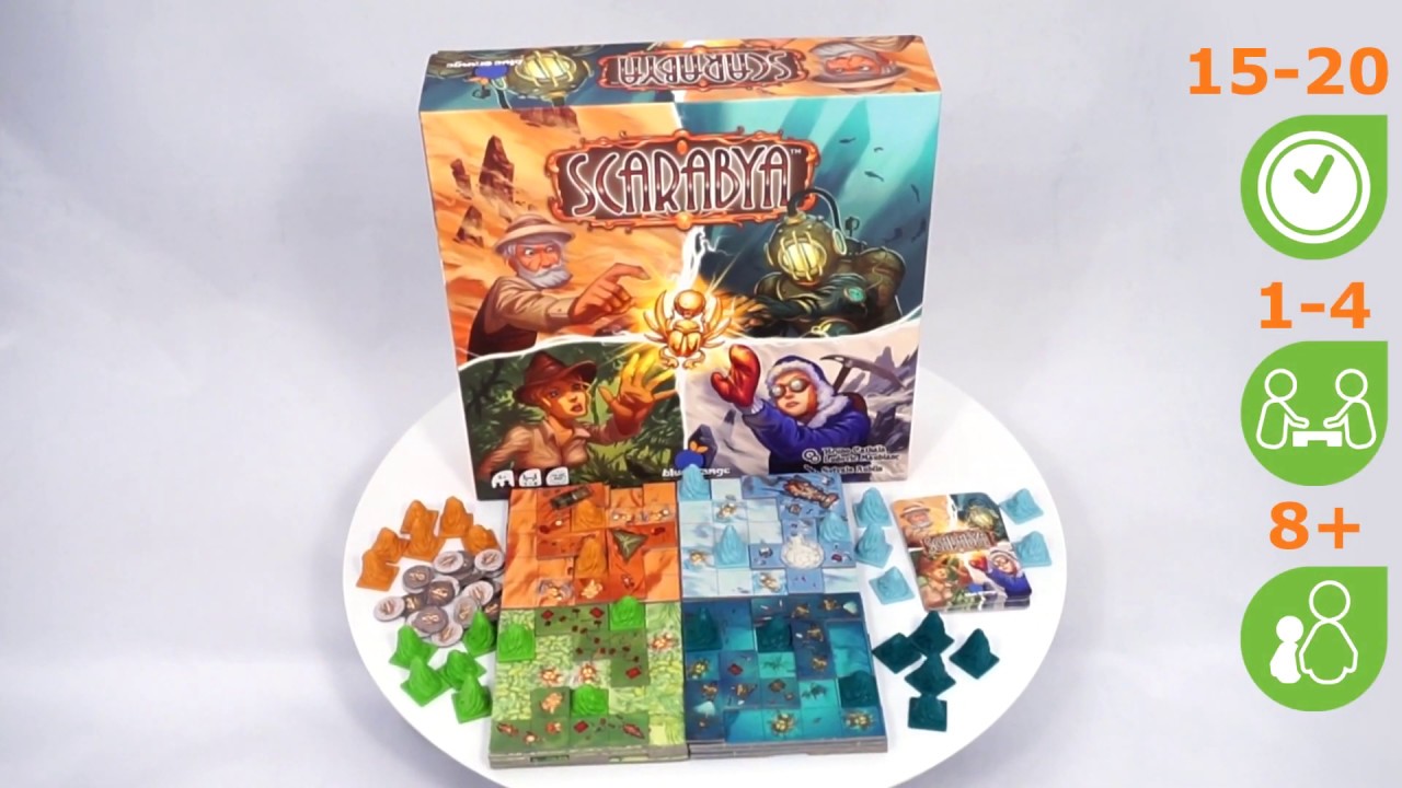 Скарабеи (Scarabya). Обзор настольной игры от компании Стиль Жизни смотреть онлайн