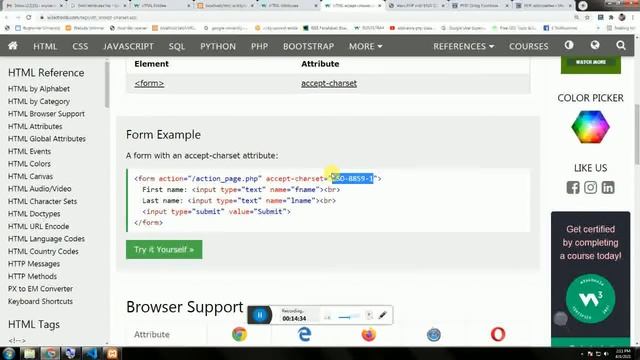 How to Use Accept-Charset Attribute HTML - What is Accept-Charset Attribute Why We Use смотреть онлайн