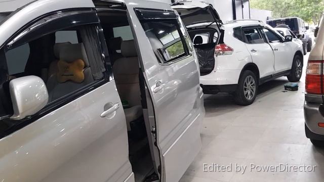 Toyota Alphard (ANH10) Keyless ENGINE START/STOP Installed