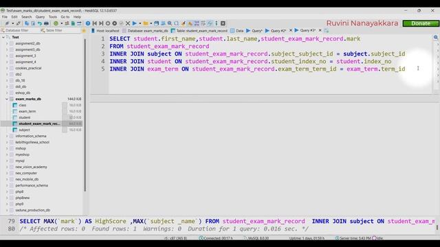 Using MAX SQL Function In A Database смотреть онлайн