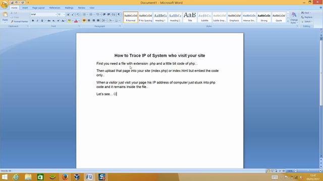 How to Trace/Find IP address of any System visit your site смотреть онлайн