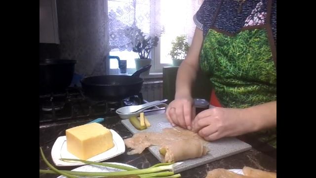 Куриные рулетики. смотреть онлайн