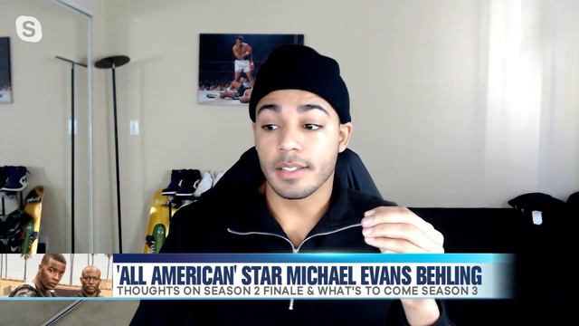 Michael Evans Behling Talks 'All American' Season 2 Finale смотреть онлайн