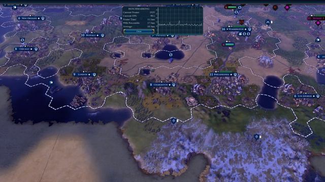 Sid Meier's Civilization VI | Ultra-Wide 21:9 (3440x1440) | Benchmark (DirectX 11) смотреть онлайн
