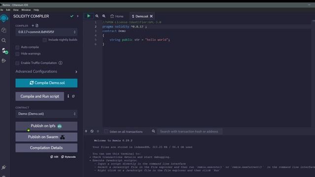 how to fix source code doesn't match compiler version error in remix ide | solidity | remix ide смотреть онлайн