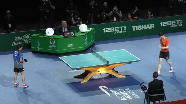 2018 ITTF Team World Cup - Ma Long v Niwa Koki (private recording) смотреть онлайн