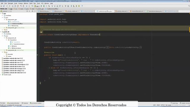 Android: runOnUIThread смотреть онлайн