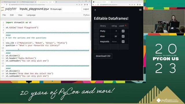 Tutorials - Lisa Carpenter: How to create beautiful interactive GUIs and web apps смотреть онлайн
