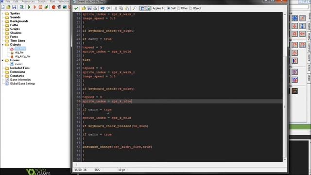 Game Maker - Kirby Abilities Tutorial смотреть онлайн