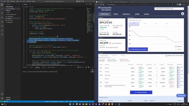 Using Python to automate data entry for a website (web bot) смотреть онлайн