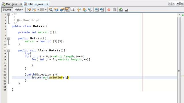 Tutorial 12 Java - Matrices y Random.mp4 смотреть онлайн