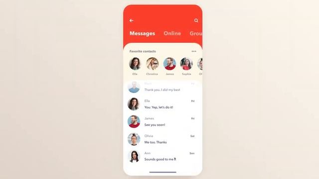 Messenger – Mobile Concept by Ramotion on Dribbble смотреть онлайн