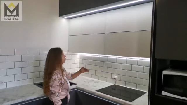 ЖК Чистое Небо Кухня от МД Славянка смотреть онлайн