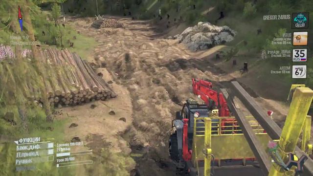 Spintires: MudRunner Карта: "Карта «SVE 19»" Автор карты: Автор: Синицын Владислав смотреть онлайн