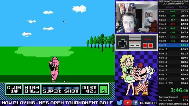 NES Open Tournament Golf - UK Course WR (8:28.61) смотреть онлайн