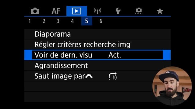 Canon EOS R7 - Configuration & Menus