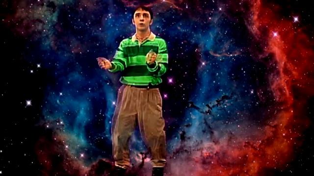 Steve dancing to BSS in space. смотреть онлайн