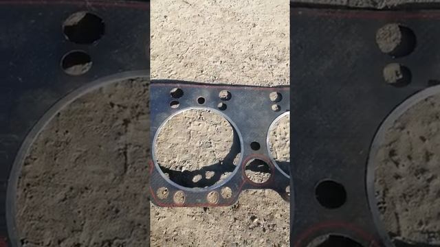 Прокладка ГБЦ Ямз с красным герметиком, отличного качества смотреть онлайн