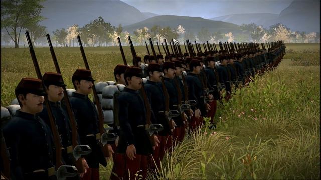 total war shogun 2 fall of the samurai epic battle french marine vs us marine huge scale (1080p) смотреть онлайн