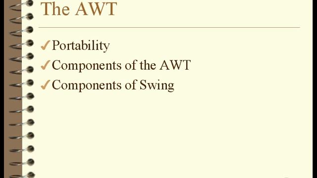 75.Java Intro -Chapter11.Components-Lesson1.Components and the AWT смотреть онлайн