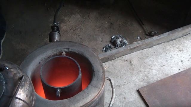 Печь для литья алюминия (Первое литьё) смотреть онлайн