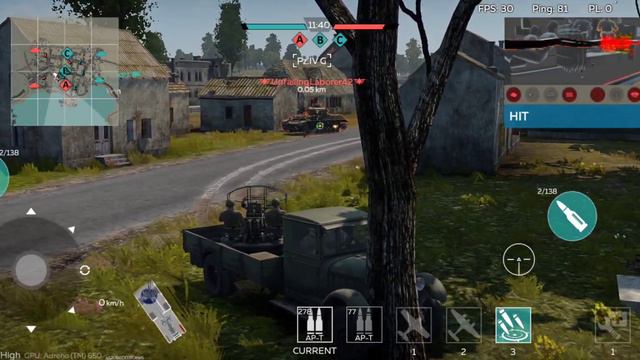 War Thunder Mobile: ZIS 12 (94-KM)