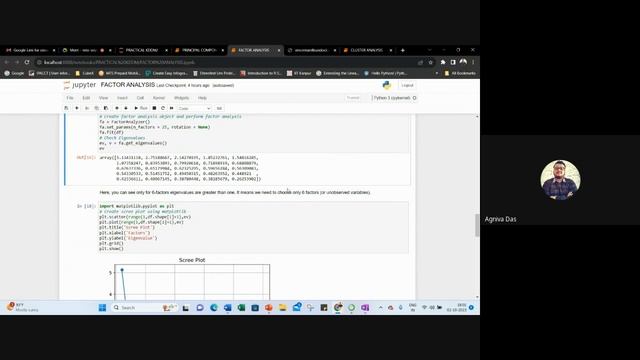 Factor & Cluster Analysis using Python By Mr. Agniva Das смотреть онлайн
