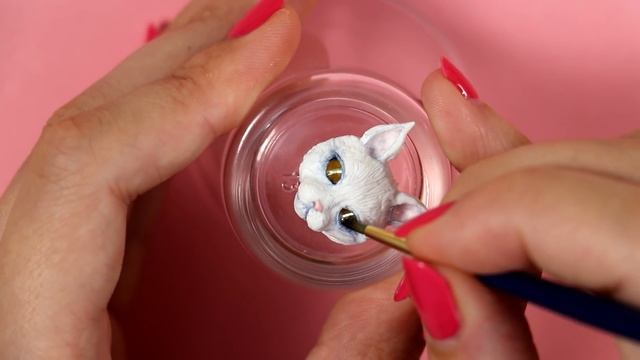 КОШКА для КУКОЛ | Фигурка 5 СМ !!! | Питомцы для кукол DIY из FIMO Мастер класс Анна Оськина смотреть онлайн