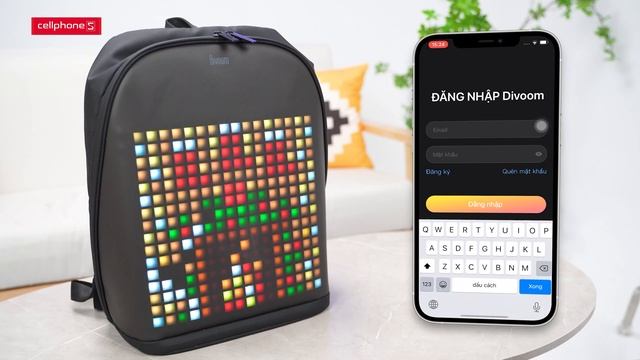 Divoom Pixoo Led Backpack: Balo laptop sinh ra dành cho GenZ!!! | CellphoneS смотреть онлайн