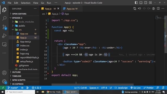 آموزش کامل ری اکت [قسمت 3] : React Conditional Rendering смотреть онлайн