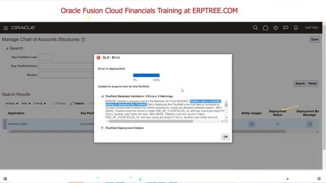 Oracle Fusion Financials Training | Chart Of Accounts Creation Part-2 | 7th Session смотреть онлайн