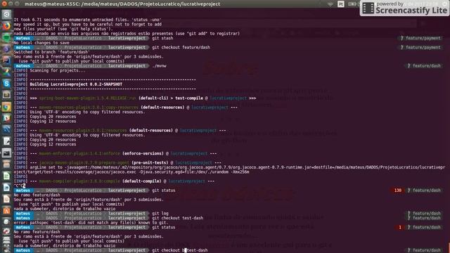 Git mudar branch dash смотреть онлайн