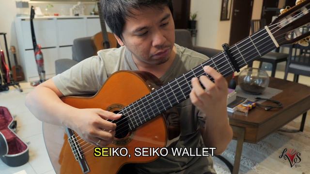 (FREE TABS) BING RODRIGO - Seiko Wallet Theme (classical guitar) смотреть онлайн