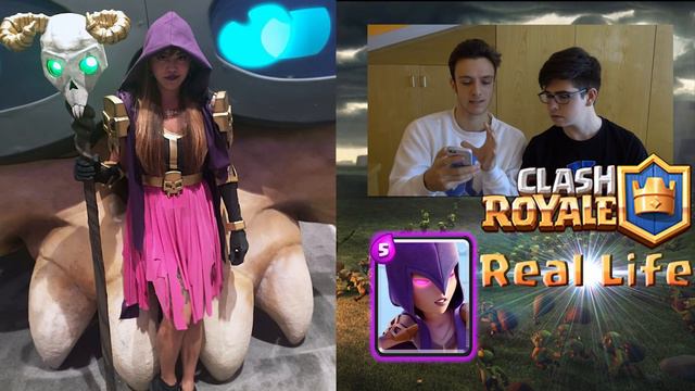 TRUPPE DI CLASH ROYALE IN REAL LIFE! [Edizione Cosplay] смотреть онлайн