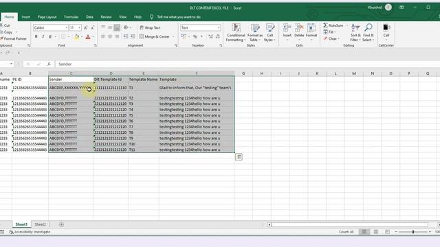 DLT Content Download excel From DLT portal смотреть онлайн