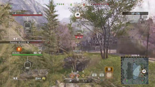 VK 20.01 D, Ace Tanker, 11 Kills, 2.5k damage (WOT Modern Armor - Battle Tier: IV) смотреть онлайн