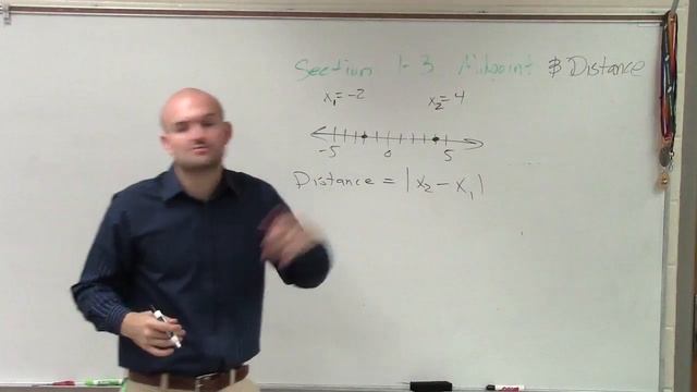 Determine the distance of two points on a number line смотреть онлайн
