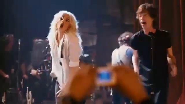 Mick Jagger & Christina Aguilera ♤ LIVE!