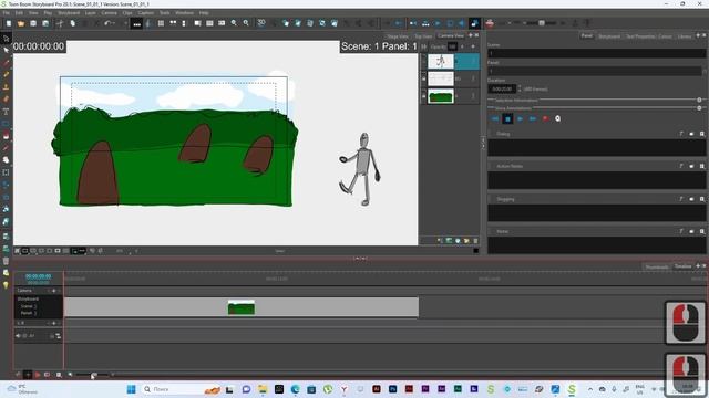 КУРС. СОЗДАНИЕ АНИМАЦИОННОГО ФИЛЬМА #002 РАСКАДРОВКА И АНИМАТИК В STORYBOARD PRO 20 смотреть онлайн