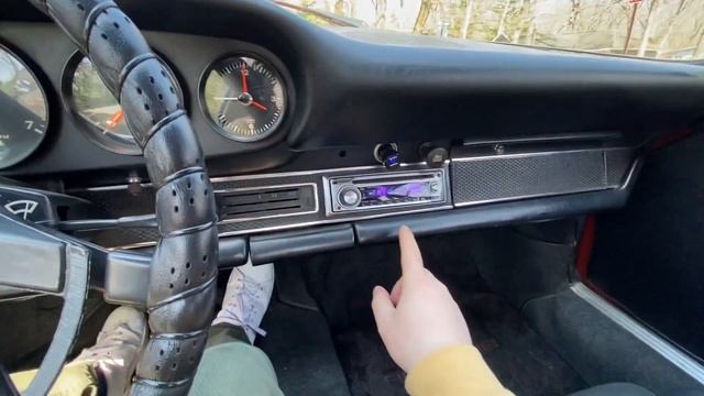 1969 Porsche 912 5 spd interior смотреть онлайн