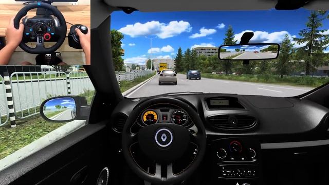 2006 Renault Clio Sport | Euro Truck Simulator 2 [Steering Wheel Gameplay] смотреть онлайн